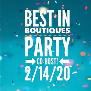 Best in Boutiques Party Co-Host 2/14/20